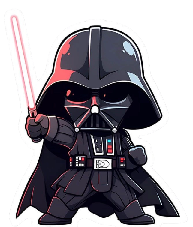 Dart Vader igračka u BravenTeen igraonici Ruma